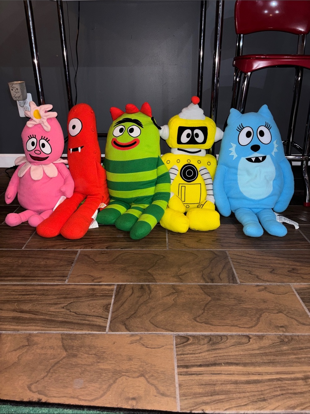 Collectors Set YoGabba Gabba set of 5 Large Plushes